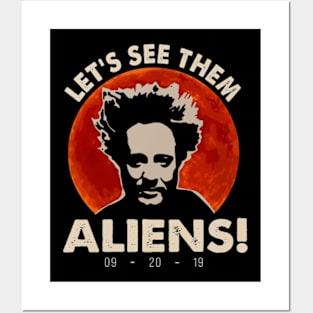 Giorgio A Tsoukalos Let’s see them Aliens. Posters and Art